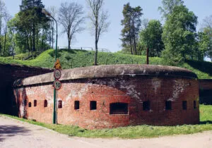 TRASA CARNOTA 02 kaponiera bramy gizyckiej - Twierdza Boyen