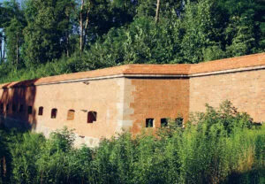 TRASA CARNOTA 07 mur przy bramie ketrzynskiej - Twierdza Boyen